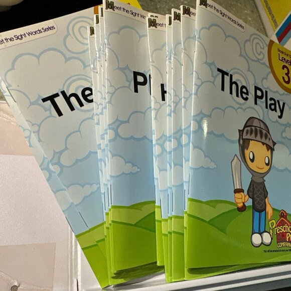 Meet the Sight Words Level 3 Kathy Oxley Peggy Original Binder Preschool Prep - Picture 5 of 5